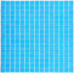 Bonaparte Simple Blue 32,7x32,7 (чип 20x20 мм) Мозаика стеклянная (на бумаге)